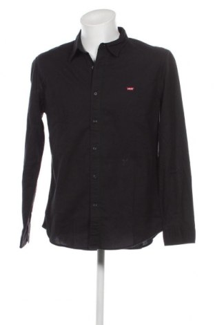 Ανδρικό πουκάμισο Levi's, Μέγεθος L, Χρώμα Μαύρο, Τιμή 35,16 €