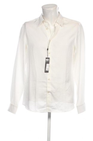 Ανδρικό πουκάμισο J.Lindeberg, Μέγεθος L, Χρώμα Λευκό, Τιμή 45,64 €