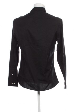 Ανδρικό πουκάμισο Lindenmann, Μέγεθος L, Χρώμα Μαύρο, Τιμή 39,69 €