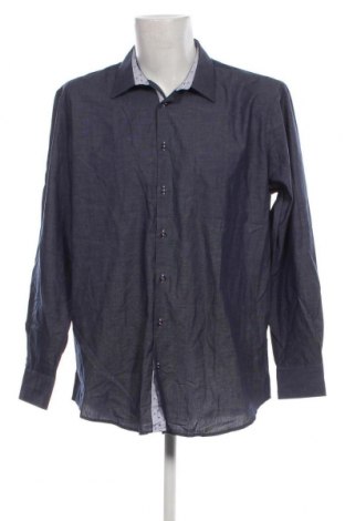 Ανδρικό πουκάμισο Liv, Μέγεθος XL, Χρώμα Μπλέ, Τιμή 7,18 €