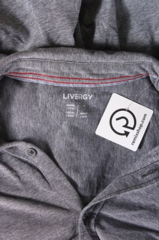 Herrenhemd Livergy, Größe L, Farbe Grau, Preis 6,66 €