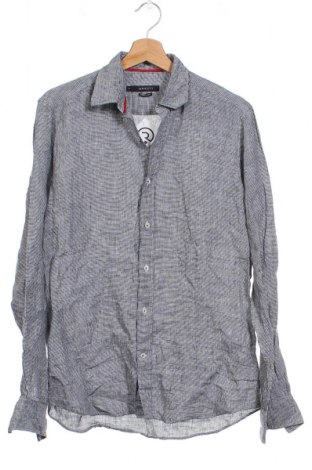 Ανδρικό πουκάμισο MANETTI, Μέγεθος S, Χρώμα Γκρί, Τιμή 7,18 €