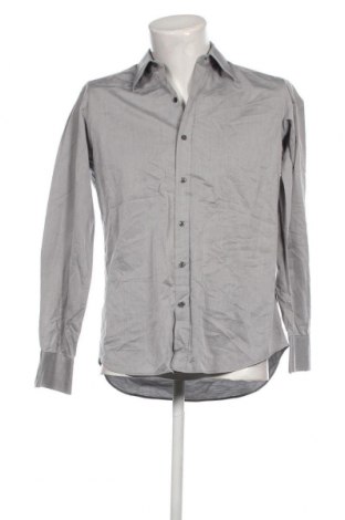 Ανδρικό πουκάμισο MANETTI, Μέγεθος M, Χρώμα Γκρί, Τιμή 3,22 €