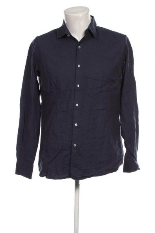 Ανδρικό πουκάμισο Massimo Dutti, Μέγεθος L, Χρώμα Μπλέ, Τιμή 30,62 €