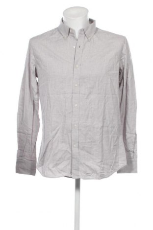Ανδρικό πουκάμισο Massimo Dutti, Μέγεθος L, Χρώμα Γκρί, Τιμή 30,62 €