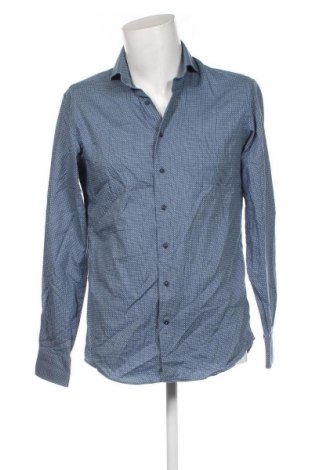 Ανδρικό πουκάμισο Michaelis, Μέγεθος L, Χρώμα Μπλέ, Τιμή 8,07 €