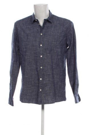 Ανδρικό πουκάμισο Minimum, Μέγεθος L, Χρώμα Μπλέ, Τιμή 15,31 €