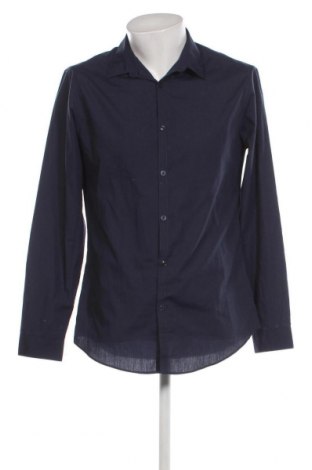 Ανδρικό πουκάμισο New Look, Μέγεθος M, Χρώμα Μπλέ, Τιμή 7,12 €