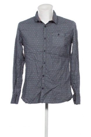 Ανδρικό πουκάμισο Noize, Μέγεθος L, Χρώμα Μπλέ, Τιμή 13,61 €