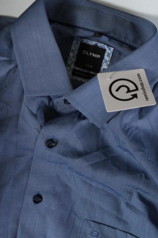 Ανδρικό πουκάμισο Olymp, Μέγεθος XL, Χρώμα Μπλέ, Τιμή 17,01 €