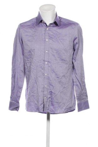 Ανδρικό πουκάμισο Olymp, Μέγεθος L, Χρώμα Βιολετί, Τιμή 20,41 €