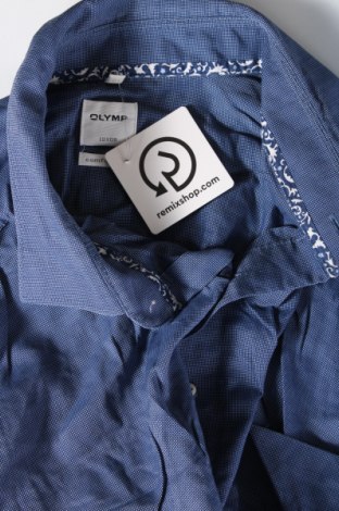 Ανδρικό πουκάμισο Olymp, Μέγεθος 3XL, Χρώμα Μπλέ, Τιμή 27,22 €