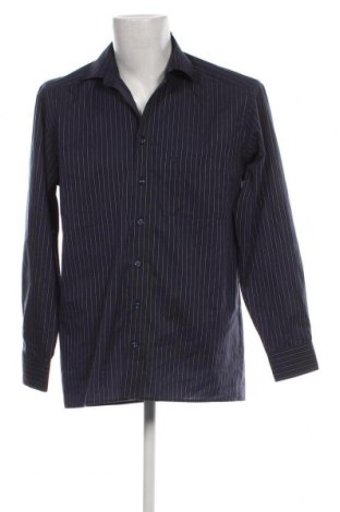 Herrenhemd Olymp, Größe M, Farbe Blau, Preis 12,63 €