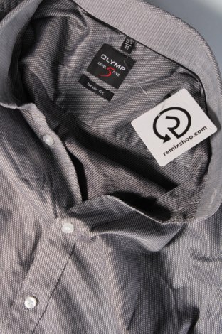 Ανδρικό πουκάμισο Olymp, Μέγεθος M, Χρώμα Γκρί, Τιμή 13,61 €