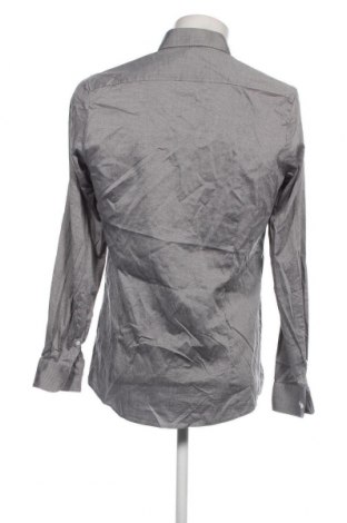 Ανδρικό πουκάμισο Olymp, Μέγεθος M, Χρώμα Γκρί, Τιμή 13,61 €