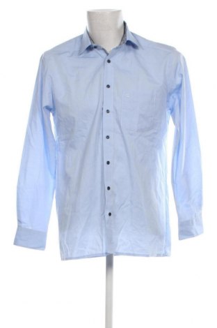 Ανδρικό πουκάμισο Olymp, Μέγεθος M, Χρώμα Μπλέ, Τιμή 11,23 €