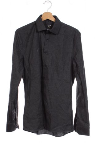 Herrenhemd Olymp, Größe S, Farbe Grau, Preis 15,31 €