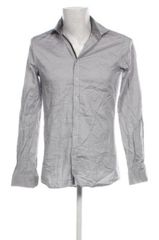 Ανδρικό πουκάμισο Olymp, Μέγεθος M, Χρώμα Γκρί, Τιμή 34,02 €