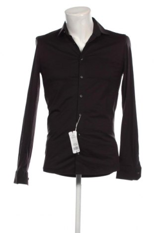 Ανδρικό πουκάμισο Olymp, Μέγεθος S, Χρώμα Μαύρο, Τιμή 28,76 €