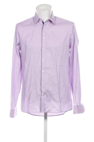 Ανδρικό πουκάμισο Olymp, Μέγεθος L, Χρώμα Βιολετί, Τιμή 19,04 €
