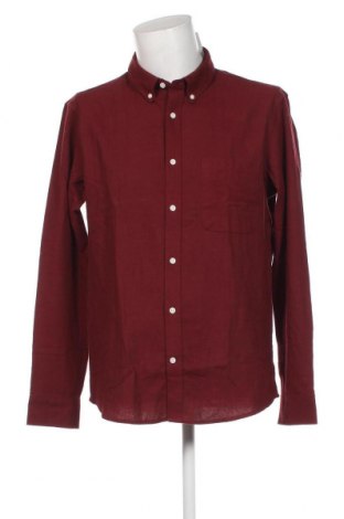 Herrenhemd Only & Sons, Größe XL, Farbe Rot, Preis 11,86 €