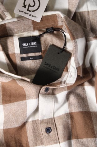 Ανδρικό πουκάμισο Only & Sons, Μέγεθος XL, Χρώμα Πολύχρωμο, Τιμή 9,48 €