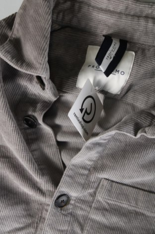 Мъжка риза Profuomo, Размер L, Цвят Сив, Цена 33,75 лв.
