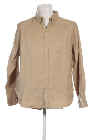 Ανδρικό πουκάμισο Project, Μέγεθος XXL, Χρώμα  Μπέζ, Τιμή 7,18 €