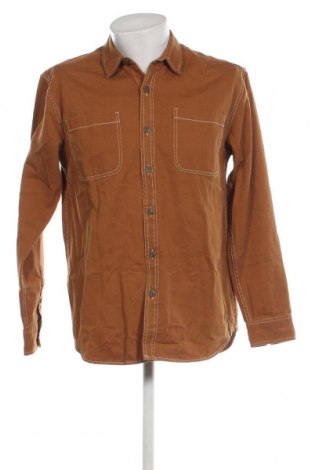 Ανδρικό πουκάμισο Pull&Bear, Μέγεθος M, Χρώμα  Μπέζ, Τιμή 4,49 €
