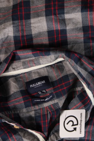 Herrenhemd Pull&Bear, Größe M, Farbe Mehrfarbig, Preis € 4,04