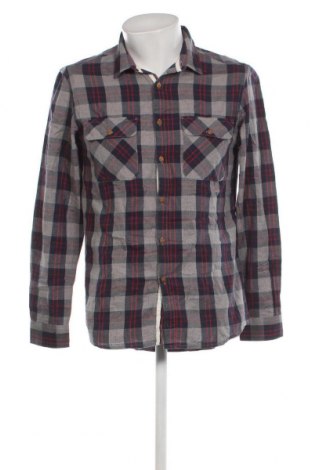 Ανδρικό πουκάμισο Pull&Bear, Μέγεθος M, Χρώμα Πολύχρωμο, Τιμή 3,59 €