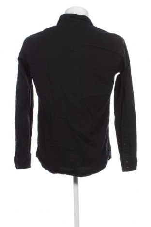 Ανδρικό πουκάμισο Pull&Bear, Μέγεθος M, Χρώμα Μαύρο, Τιμή 6,28 €