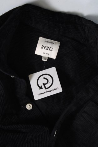 Мъжка риза Rebel, Размер XS, Цвят Син, Цена 7,25 лв.