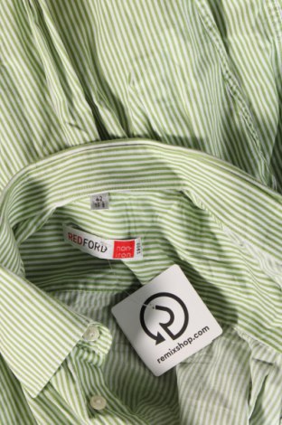 Ανδρικό πουκάμισο Redford, Μέγεθος L, Χρώμα Πράσινο, Τιμή 7,18 €