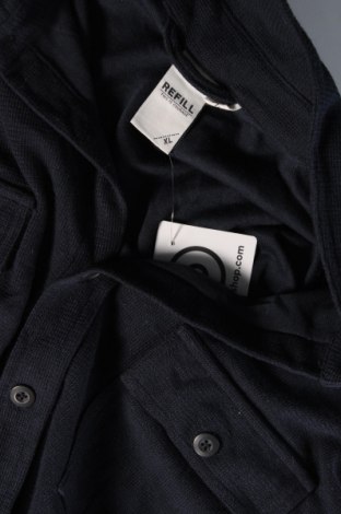 Ανδρικό πουκάμισο Refill, Μέγεθος XL, Χρώμα Μπλέ, Τιμή 7,18 €