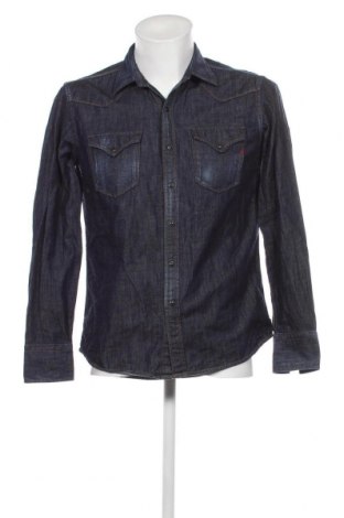 Ανδρικό πουκάμισο Replay, Μέγεθος M, Χρώμα Μπλέ, Τιμή 27,83 €