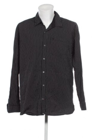 Ανδρικό πουκάμισο S.Oliver, Μέγεθος XXL, Χρώμα Μαύρο, Τιμή 10,52 €