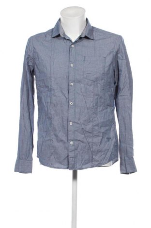 Ανδρικό πουκάμισο S.Oliver, Μέγεθος L, Χρώμα Μπλέ, Τιμή 11,57 €