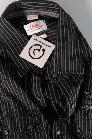 Ανδρικό πουκάμισο S.Oliver, Μέγεθος L, Χρώμα Πολύχρωμο, Τιμή 34,00 €