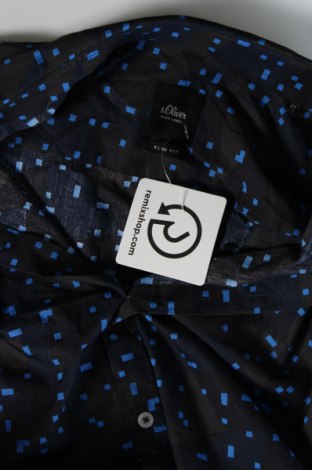 Pánska košeľa  S.Oliver Black Label, Veľkosť L, Farba Modrá, Cena  31,19 €