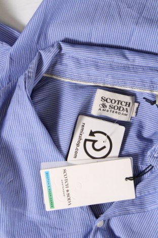 Ανδρικό πουκάμισο Scotch & Soda, Μέγεθος M, Χρώμα Μπλέ, Τιμή 27,39 €