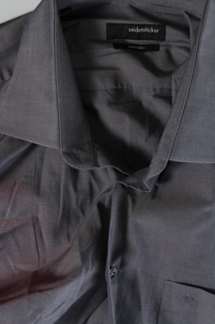 Herrenhemd Seidensticker, Größe XL, Farbe Grau, Preis € 9,46