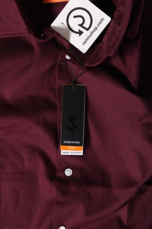 Herrenhemd Seidensticker, Größe L, Farbe Rot, Preis € 30,56