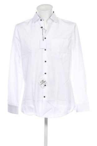 Herrenhemd Seidensticker, Größe M, Farbe Weiß, Preis 23,81 €