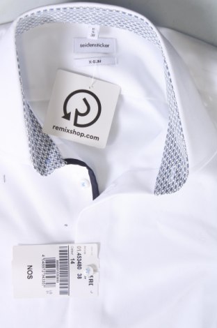 Męska koszula Seidensticker, Rozmiar XL, Kolor Biały, Cena 123,14 zł