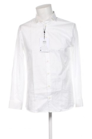 Мъжка риза Selected Homme, Размер M, Цвят Бял, Цена 55,80 лв.