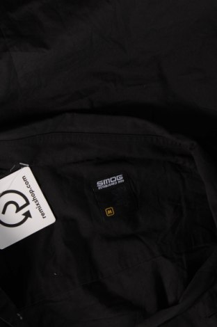Ανδρικό πουκάμισο Smog, Μέγεθος M, Χρώμα Μαύρο, Τιμή 17,94 €