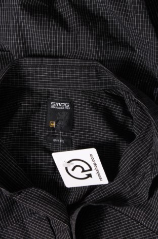 Мъжка риза Smog, Размер M, Цвят Черен, Цена 29,00 лв.
