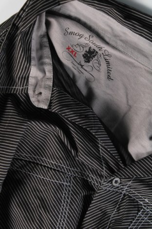Ανδρικό πουκάμισο Smog, Μέγεθος XXL, Χρώμα Μαύρο, Τιμή 7,18 €