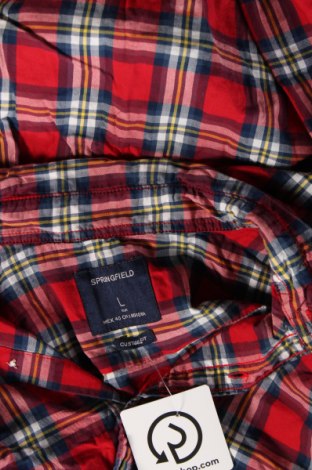 Herrenhemd Springfield, Größe L, Farbe Mehrfarbig, Preis 10,65 €